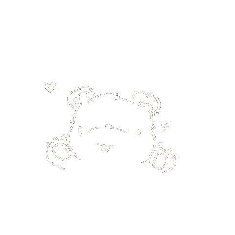 Bear Cutie Sticker