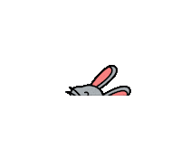 Bunny Easter Sticker by Snikpic