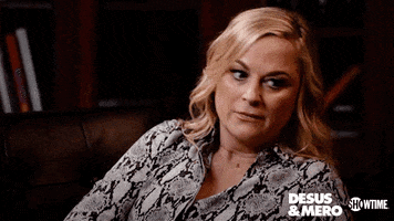 Amy Poehler Wow GIF by Desus & Mero