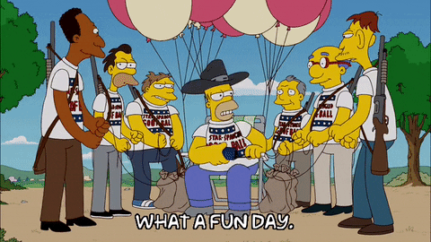Season 20 Celebration GIF by The Simpsons