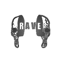 habstrakt house rave edm dance music Sticker
