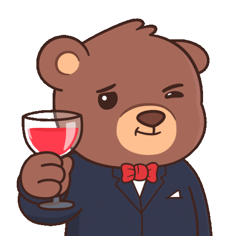 Happy New Years Sticker by BEARISH