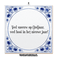 Winter Humor Sticker by Tegelspreuken.nl