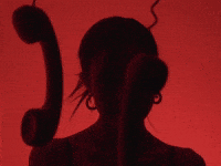 Telephone GIF by ThirtyThr33 Records