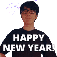 Celebrate Happy New Year Sticker