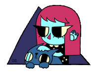 Cat Girl Sticker by julia simas