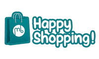Happy Shopping Sticker by Makeup Biography