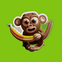 Hungry Monkey GIF