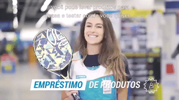 Squash Emprestimo GIF by Decathlon Brasil