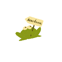 Happy Illustration Sticker