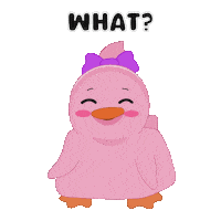 Duck What Sticker by MeetDuckey