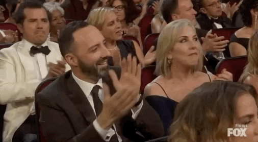 Tony Hale Clapping GIF by Emmys
