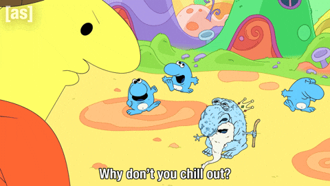 Chill Out Relax GIF by Adult Swim