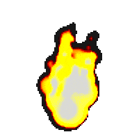 Art Burn Sticker