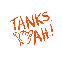 tiarakoba thank you thanks hawaii aloha Sticker