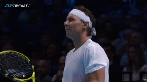 Sad Rafa Nadal GIF by Tennis TV