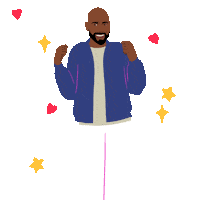 Queer Eye Dancing Sticker by Lizzo
