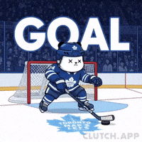 Toronto Maple Leafs Goal GIF by Kanpai Pandas