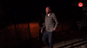 Grown Men Get Scared At A Haunted House