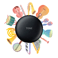 LGTONEFree 음악 이어폰 lg블루투스이어폰 톤프리 Sticker