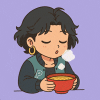 Pasta Eating Alone GIF by Persona