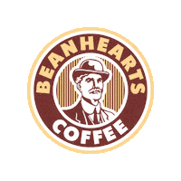 Beanhearts coffee bean кофе кофейня Sticker