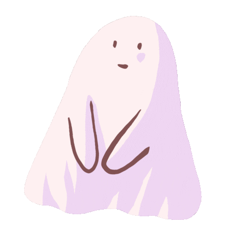 Halloween Ghost Sticker