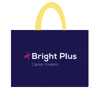 BrightPlusBelgium happy work future bright Sticker