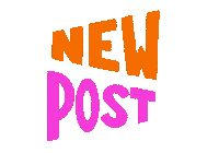 New Post Sticker