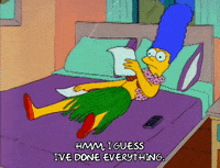 Relaxed Season 3 GIF by The Simpsons