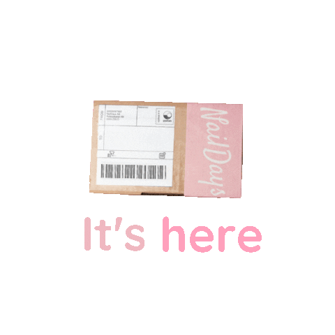 NailDays giphyupload pink rosa shipping Sticker