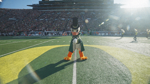 U Of O Duck GIF by University of Oregon