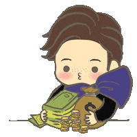 Money Love Sticker