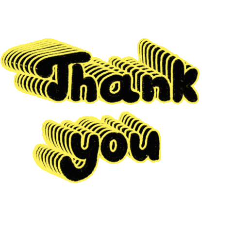 Fun Thank You Sticker