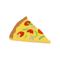 Food Pizza Sticker by Superland