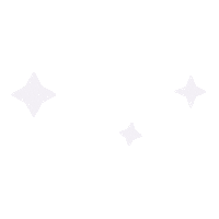 Sparkle White Stars Sticker by Nasce Yoga