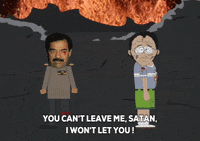fire Saddam GIF by South Park 