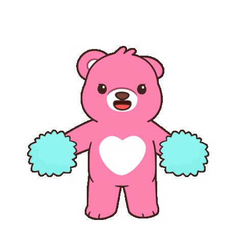 Say It Louder Teddy Bear Sticker by BEARISH