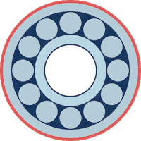 Car Part Bearing Sticker by Cristiana Oprea