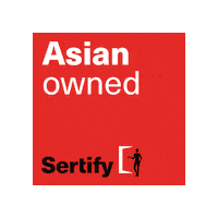 sertifyio shop asian small business shop small Sticker