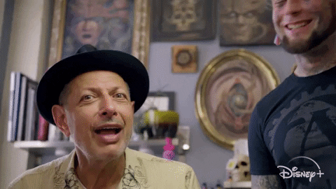 Episode 3 Tattoos GIF by The World According to Jeff Goldblum | Disney+