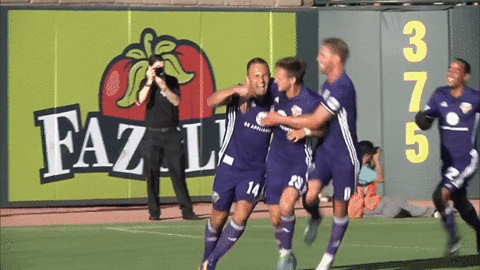 soccer goal GIF by Louisville City FC