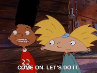 hey arnold nick splat GIF