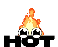 ElephantPinkAgency hot fire fuego onfire Sticker