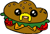 HogansHangout food beer wwe wrestling Sticker