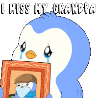 I Miss Him Sticker by Pudgy Penguins