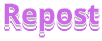 Repost Sticker
