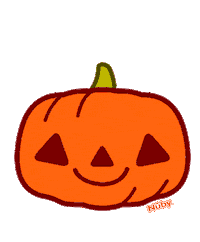 Jack O Lantern Halloween Sticker by Nuby USA