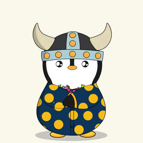 Happy Birthday Good Job GIF by Pudgy Penguins