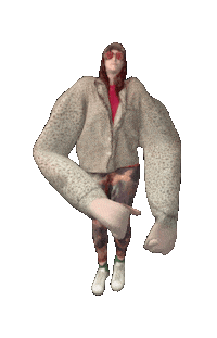 3D Portrait Sticker by Originals